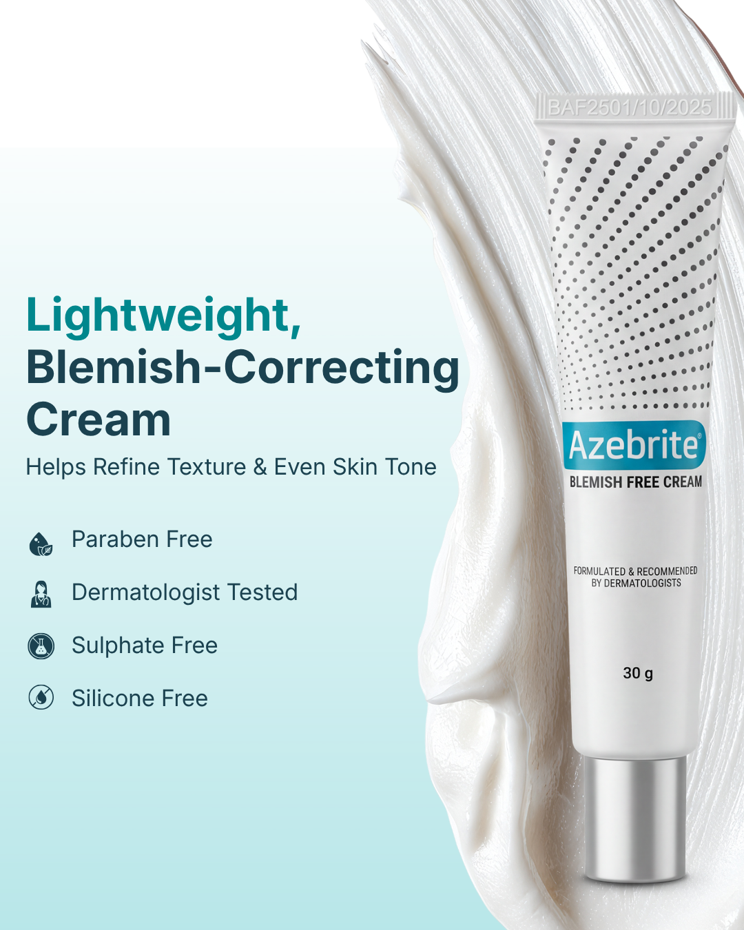 Oliva Azebrite Blemish Free Cream
