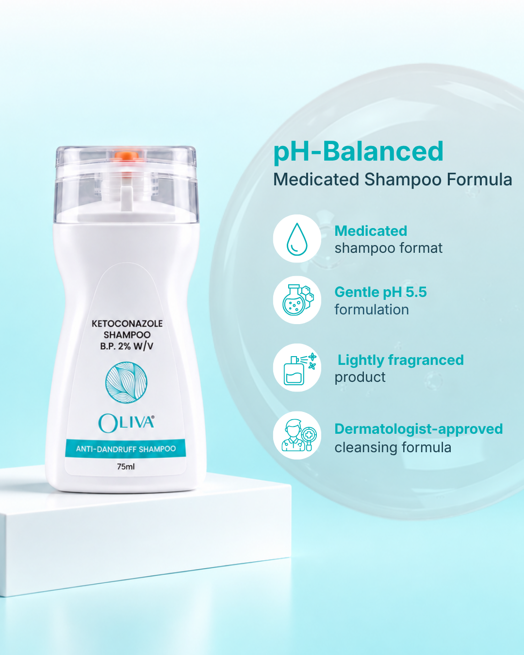 Oliva Anti-Dandruff Shampoo