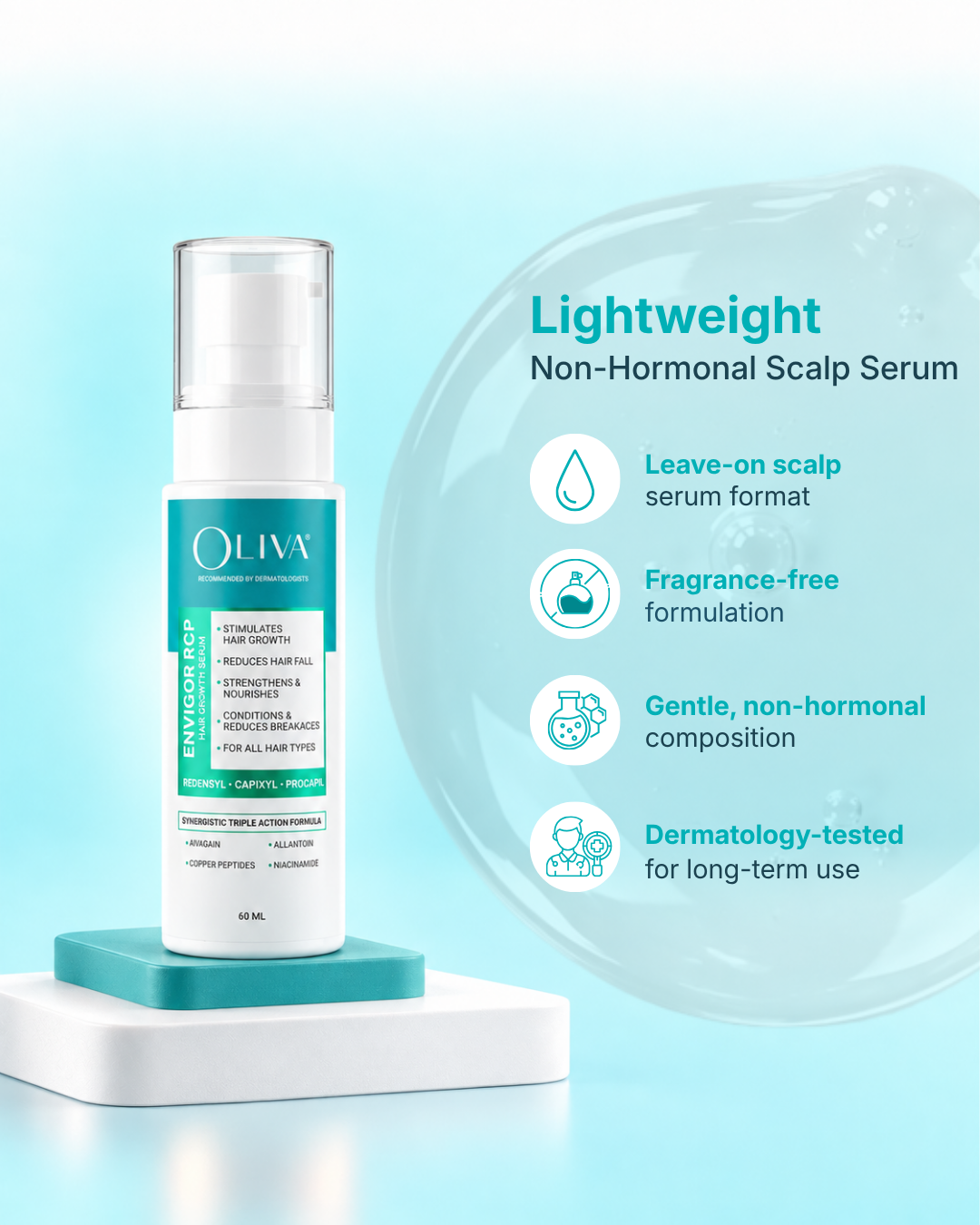 Oliva Envigor RCP Hair Growth Serum