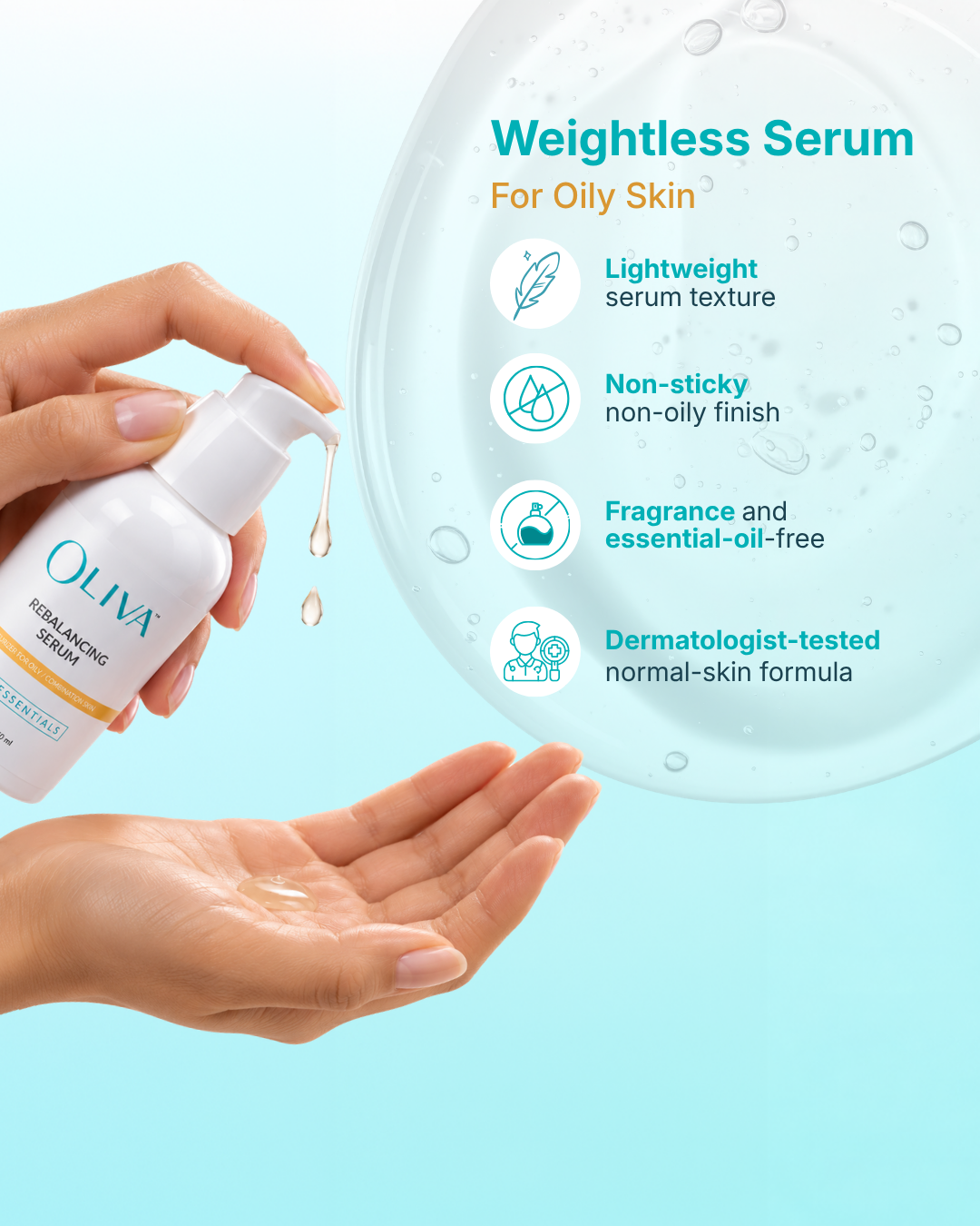 Oliva Rebalancing Serum - Oily / Combination Skin