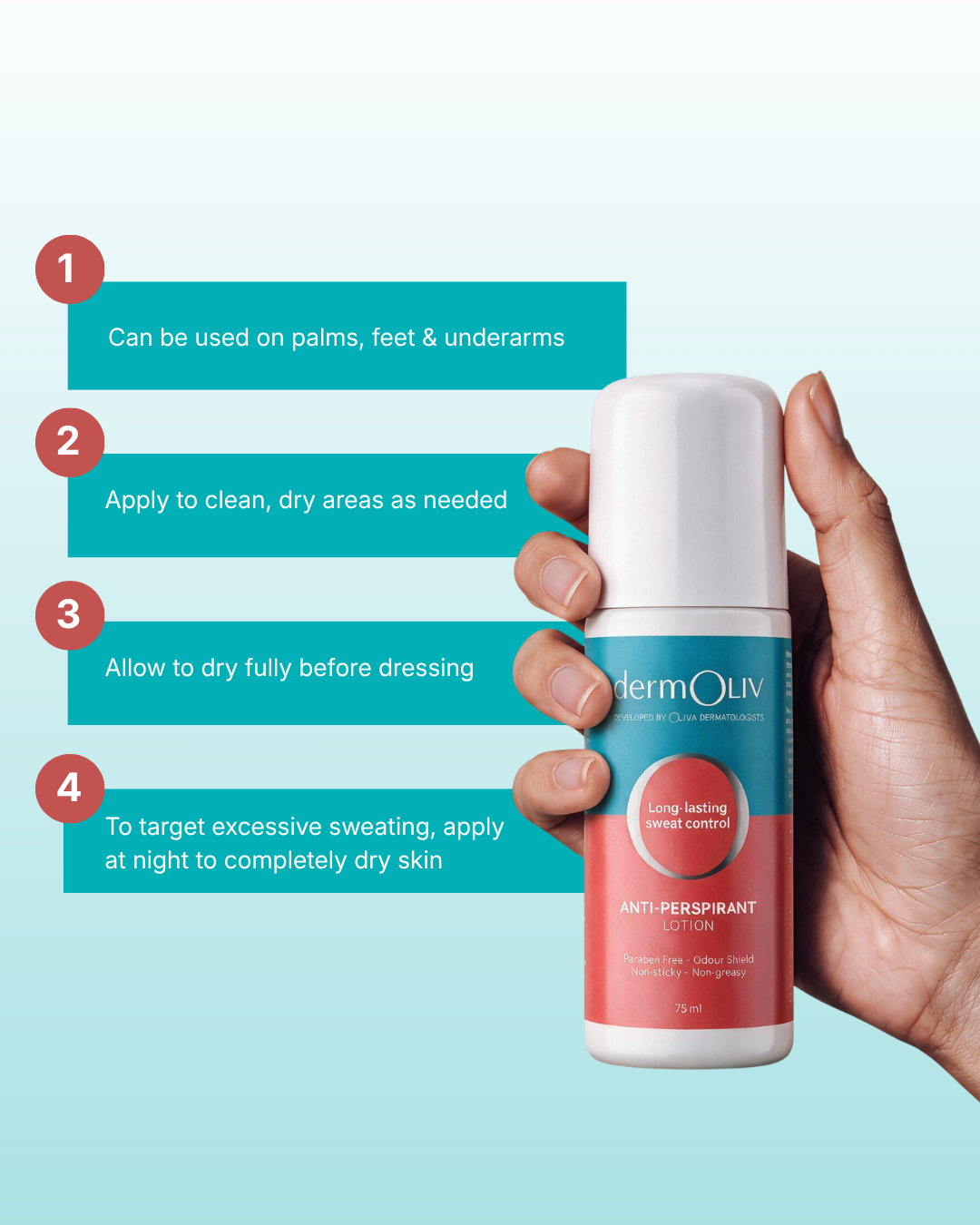 dermOLIV Anti-Perspirant Lotion