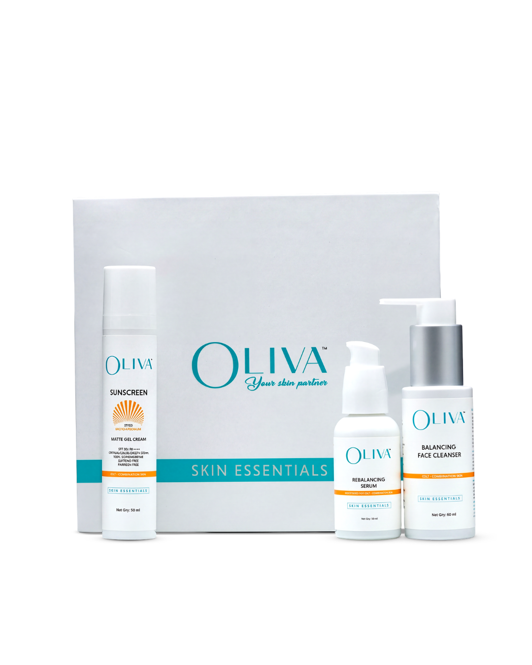 Oliva Skin Essential Kit - Oily / Combination Skin