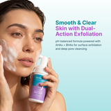 DermOLIV AHA-BHA Foaming Face Wash