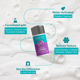 dermOliv Exfoliating Powdered Cleanser