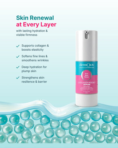 dermOLIV Collagen Boost Face Serum