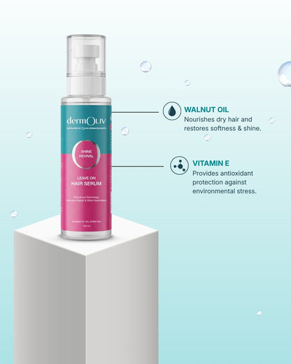 dermOLIV Leave on Serum