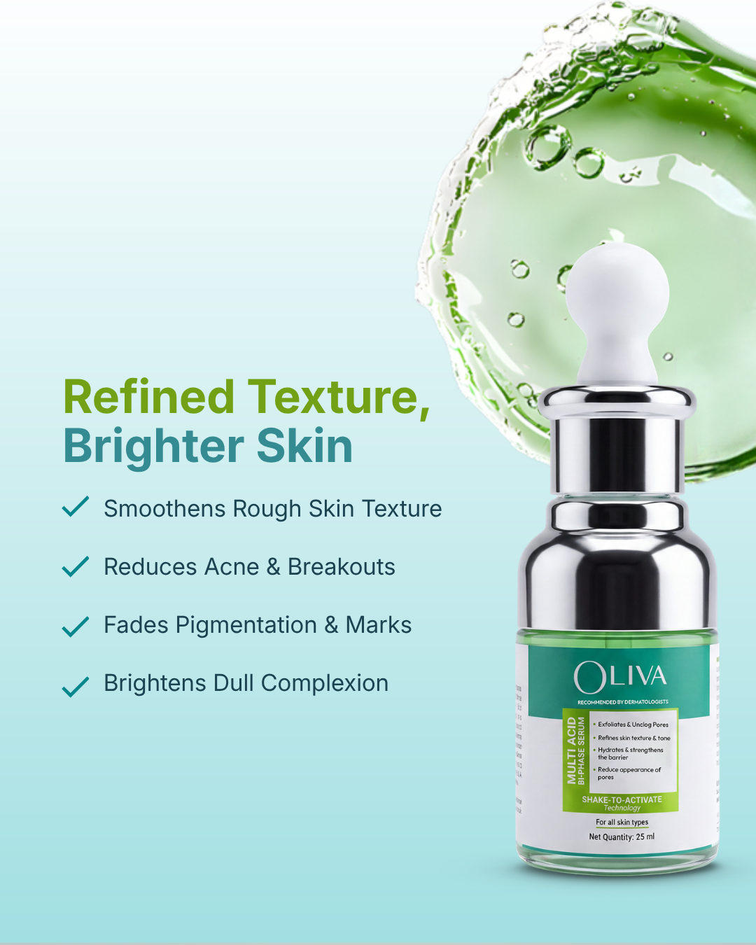 OLIVA MULTI ACID BI-PHASE SERUM