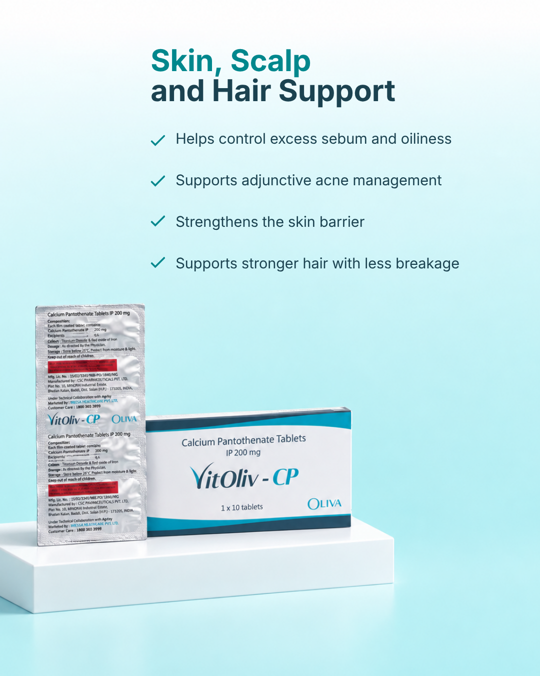 VITOLIV CP  200 MG TABLETS
