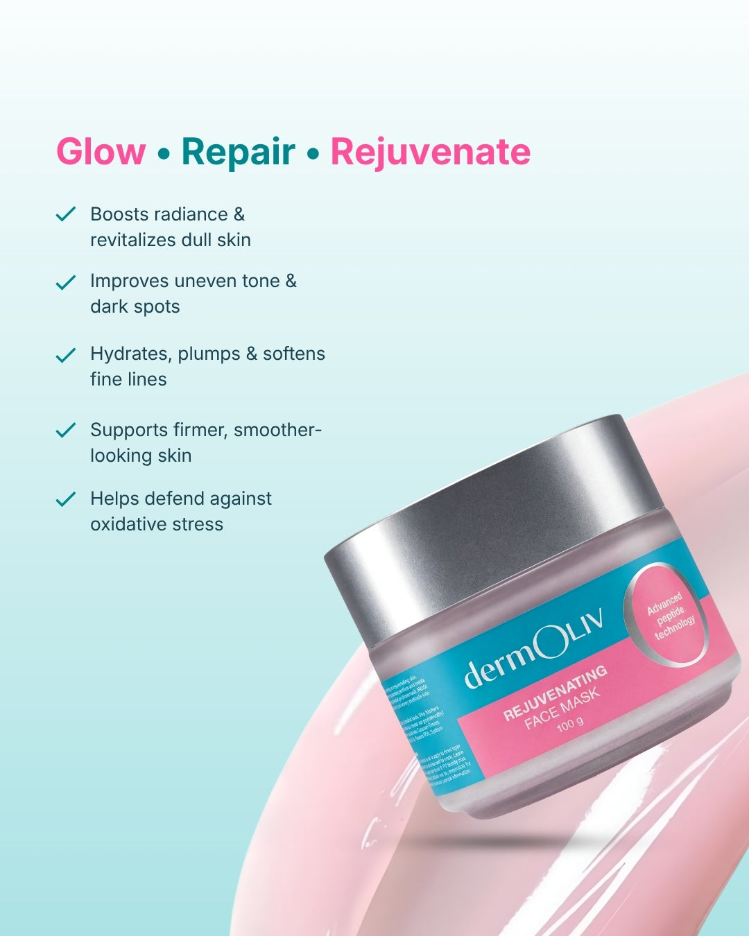 dermOLIV Rejuvenating Face Mask