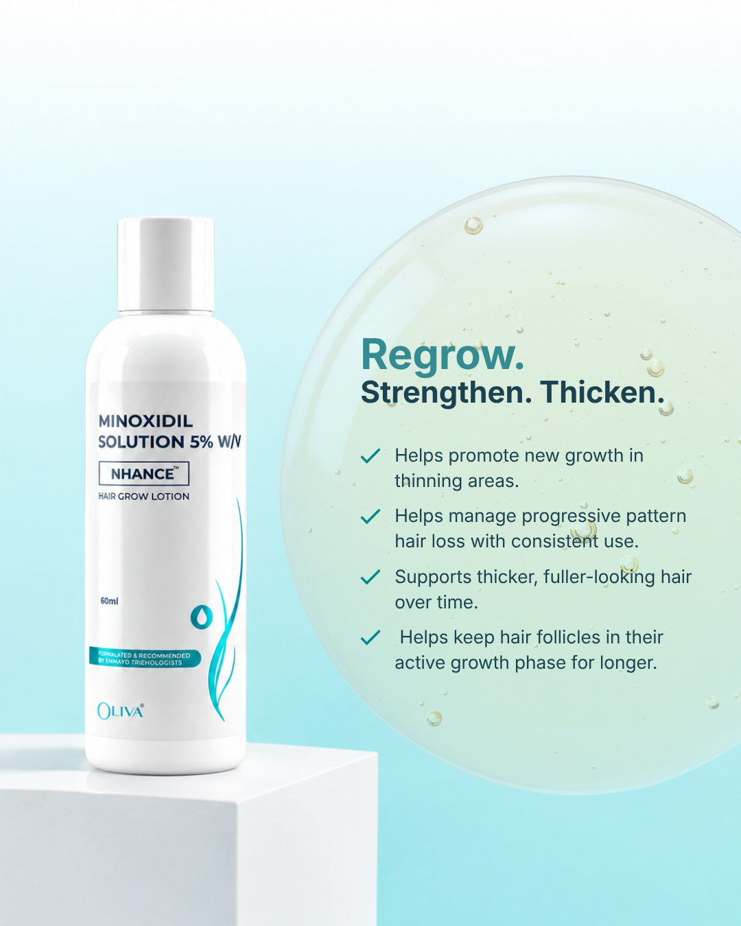 Nhance Hair Grow Lotion 5%