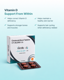 Vitoliv D3 60K Chewable Tablet