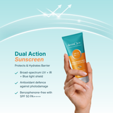 dermOLIV Hyaluronic Acid Sunscreen Gel SPF50 PA++++