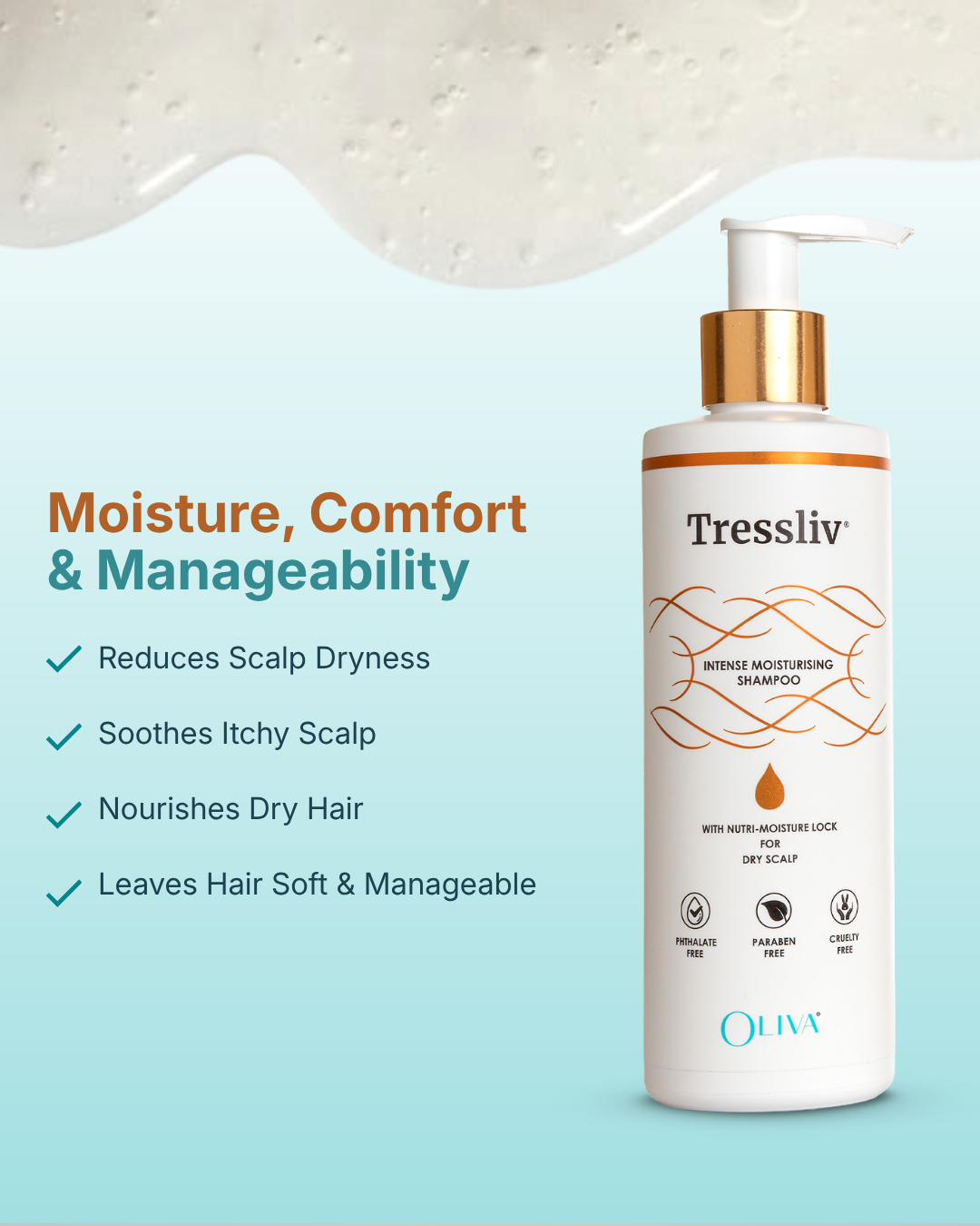 Tressliv Intense Moisturising Shampoo