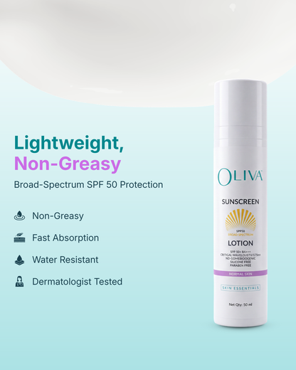 Oliva Sunscreen Lotion - Normal Skin