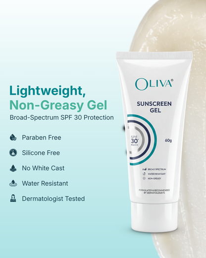 Oliva Sunscreen Gel SPF 30