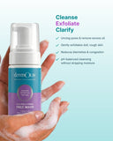 DermOLIV AHA-BHA Foaming Face Wash