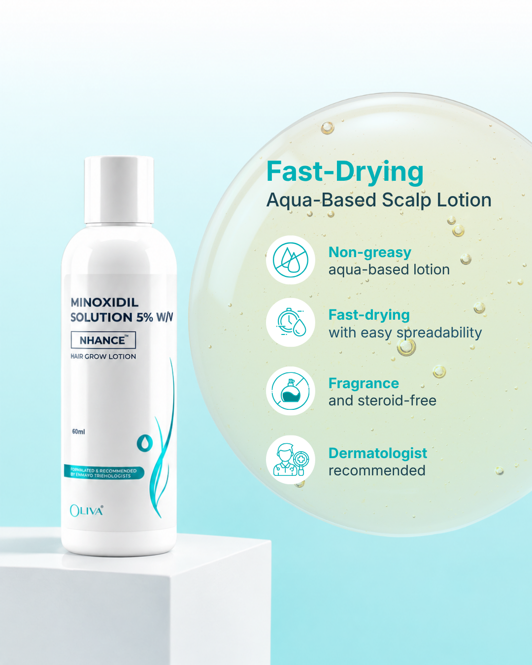 Nhance Hair Grow Lotion 5%