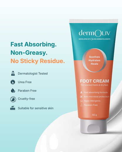 dermOLIV Foot Cream