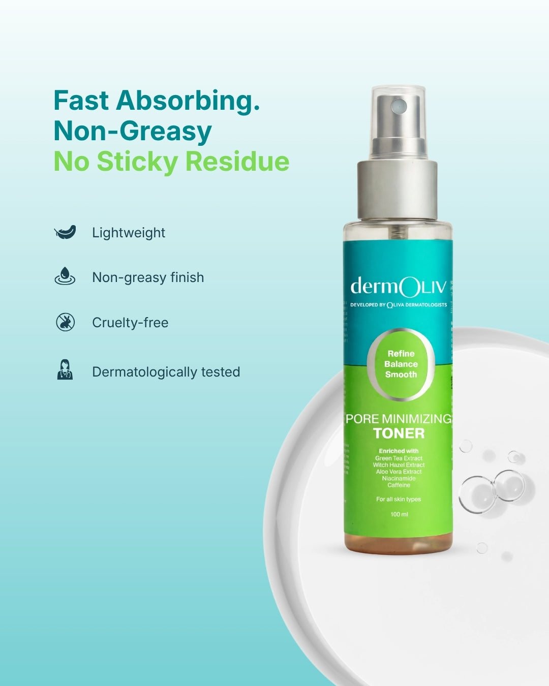 dermOLIV Pore Minimizing Toner