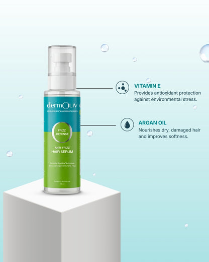 dermOLIV Anti Frizz Serum