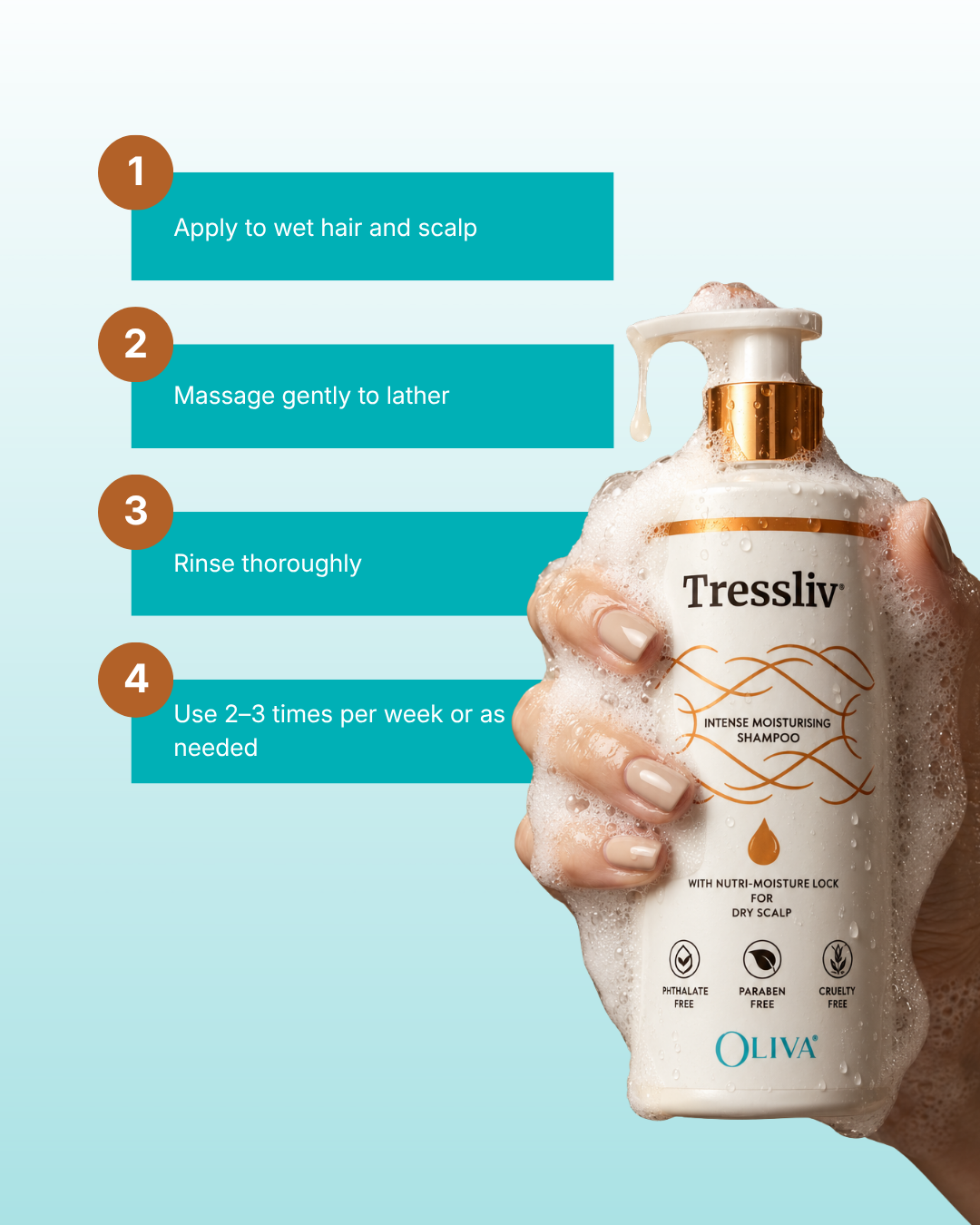 Tressliv Intense Moisturising Shampoo
