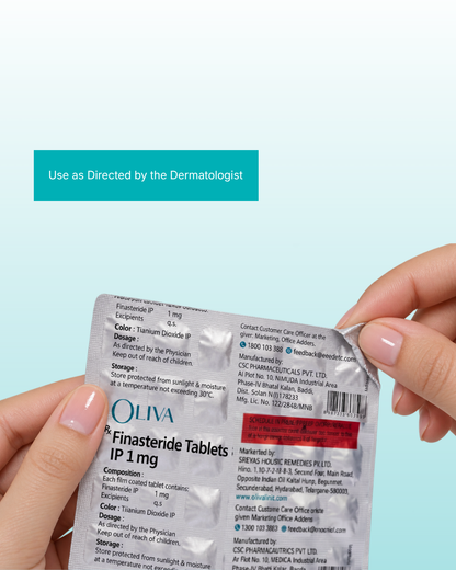 Oliva Finasteride 1mg tablets