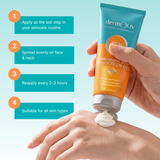 dermOLIV Hyaluronic Acid Sunscreen Gel SPF50 PA++++