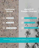 dermOliv Exfoliating Powdered Cleanser