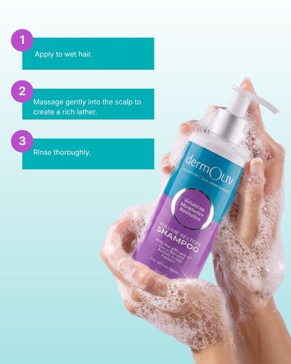 dermOLIV Volume Restore Shampoo