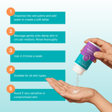 dermOliv Exfoliating Powdered Cleanser
