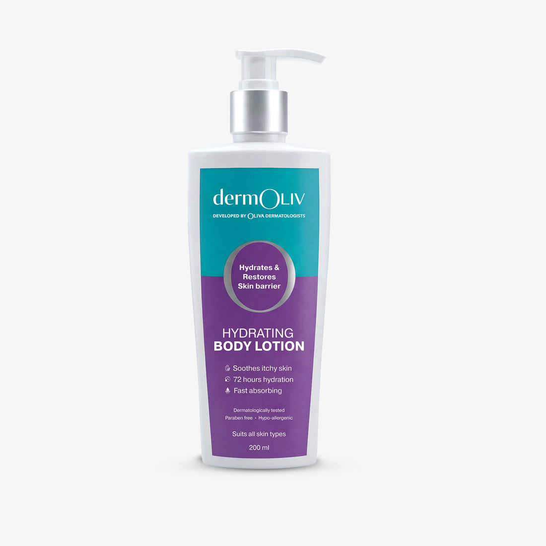 dermOLIV Hydrating Body Lotion