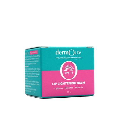 dermOLIV Lip Lightening Balm SPF 15