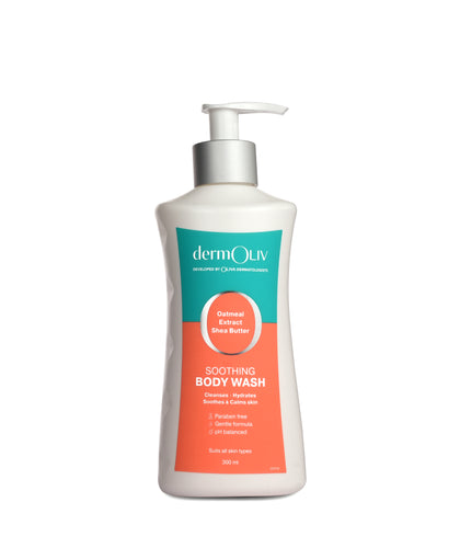 dermOliv Soothing Body Wash