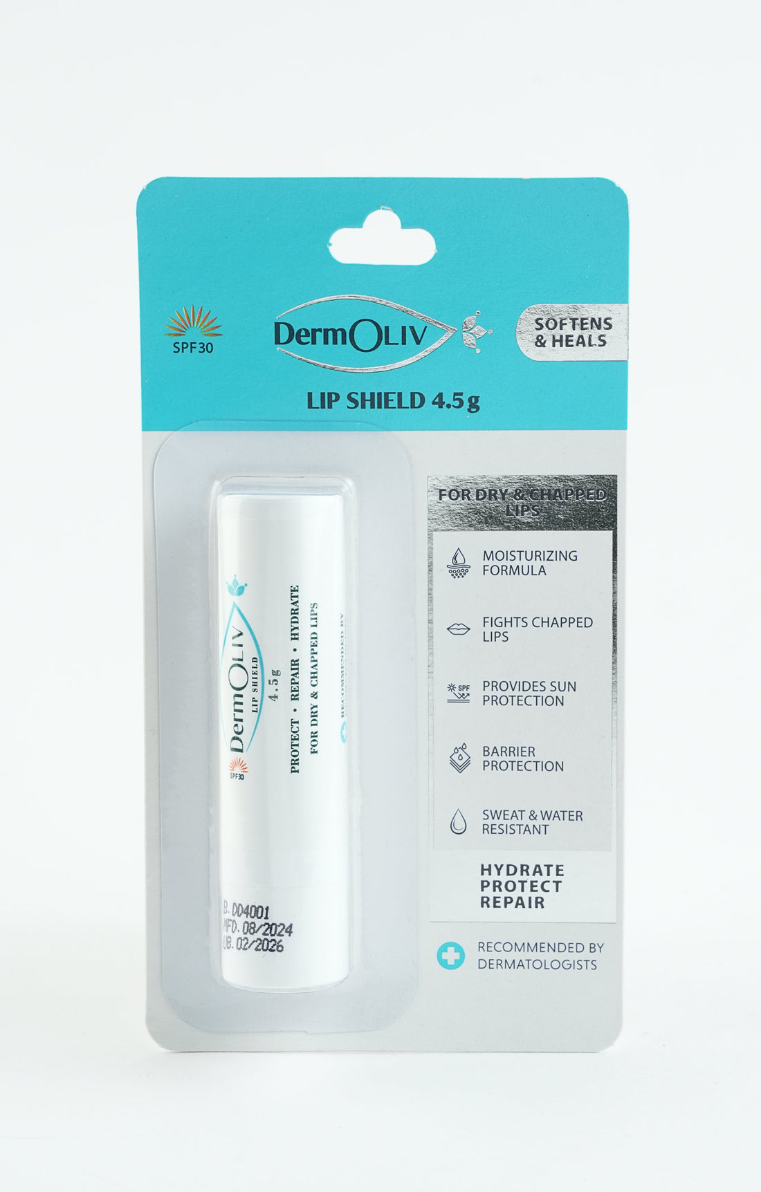dermOLIV Lip shield SPF 30