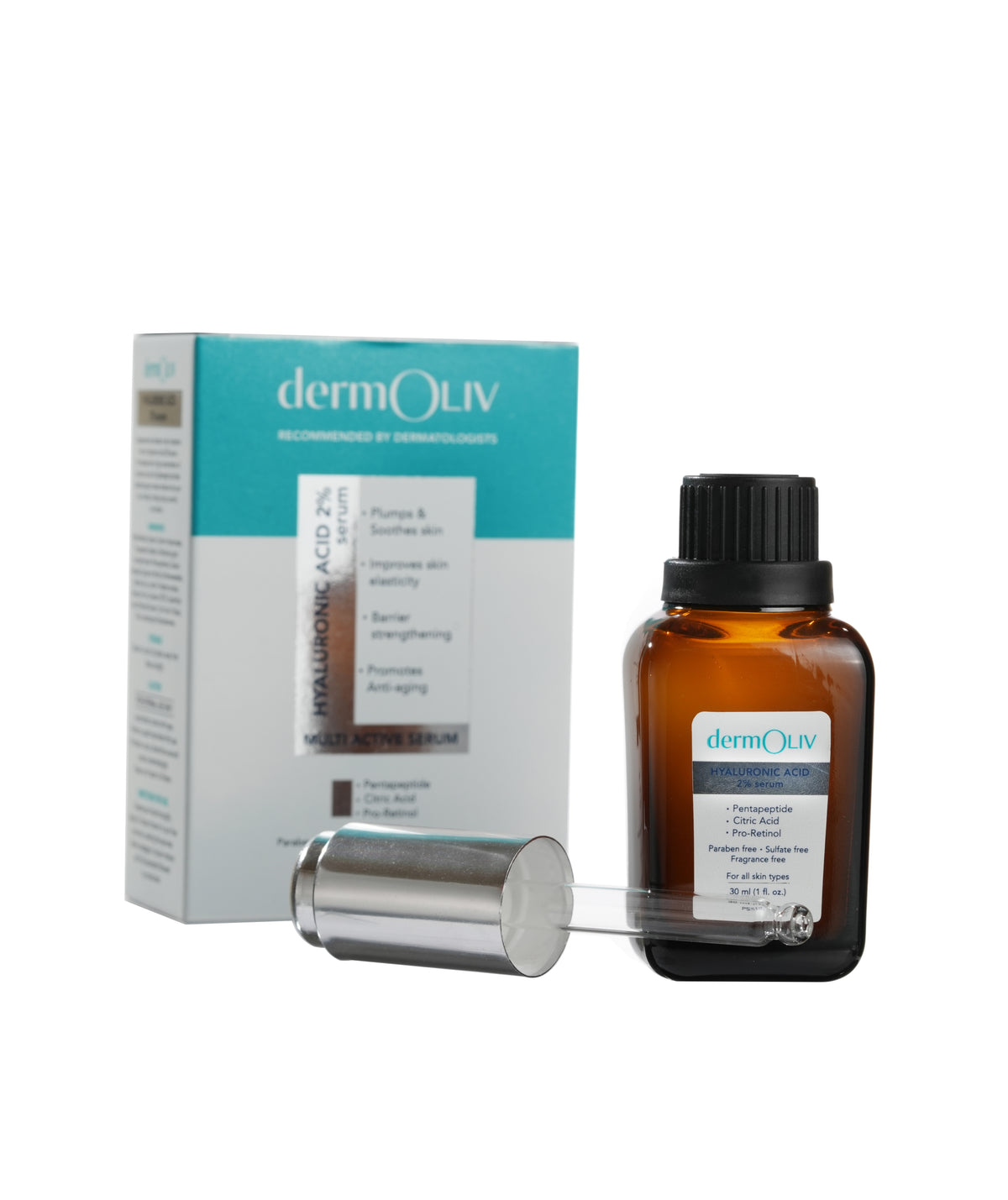 dermOLIV Hyaluronic Acid 2% Serum