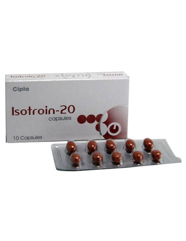 Isotroin 20mg Tab1 10's