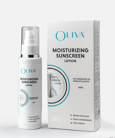 Oliva Moisturizing Sunscreen Lotion SPF 50 - 60ml