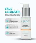 Oliva Balancing Face Cleanser - Oily/Combination Skin 80 ml