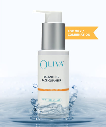 Oliva Balancing Face Cleanser - Oily/Combination Skin 80 ml